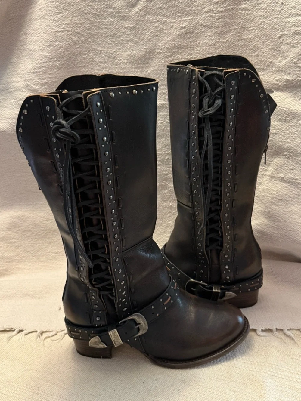 Freebird Black Contour boots size 10 - Picture 5 of 10